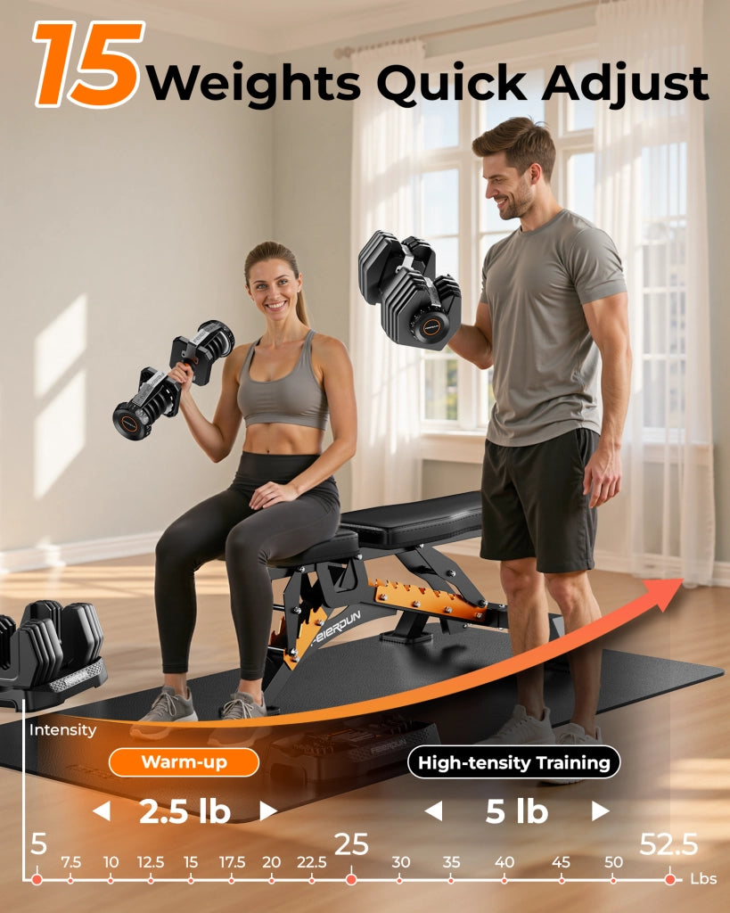 Manubrio Regolabile ¨C zephmum ¨C 47,6 kg, Box Contenitore, App