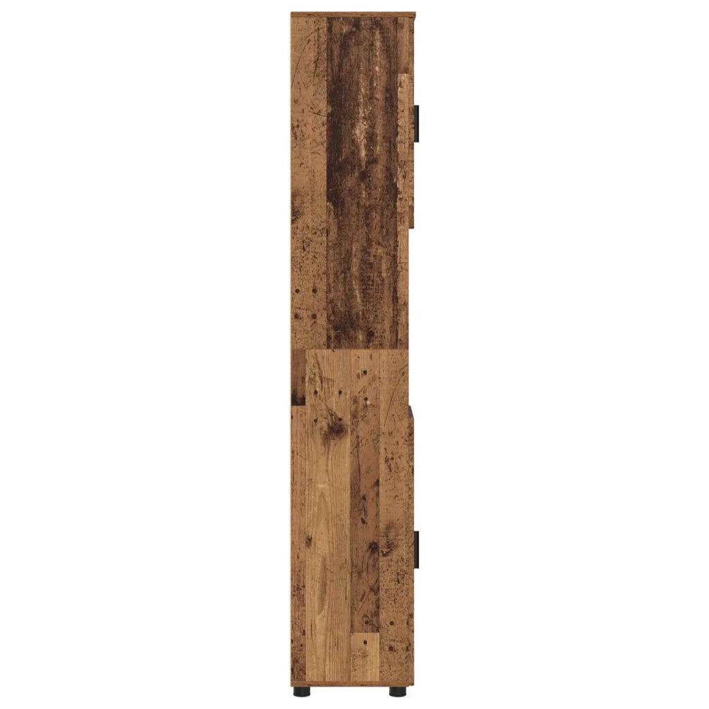 Mobile da Bagno con porta Legno vecchio 30 x 35 x 192 cm 883342