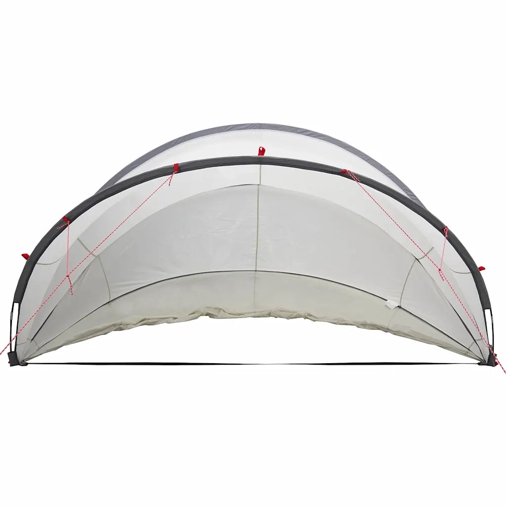 Dome Piscina Grigio e arancione 405 x 405 x 192 cm 42001108