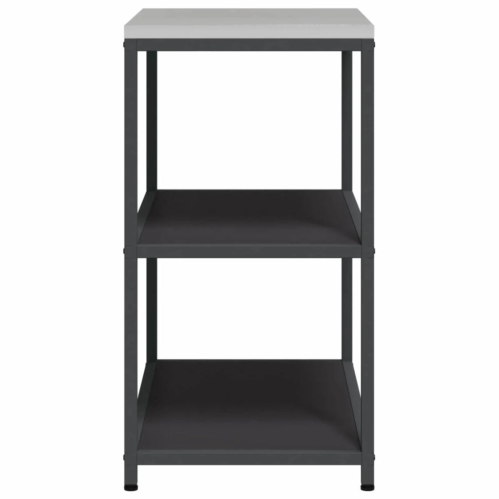 Pensile da cucina | Stoccaggio in cucina HATTEM Nero 90 x 50 x 92 cm Acciaio