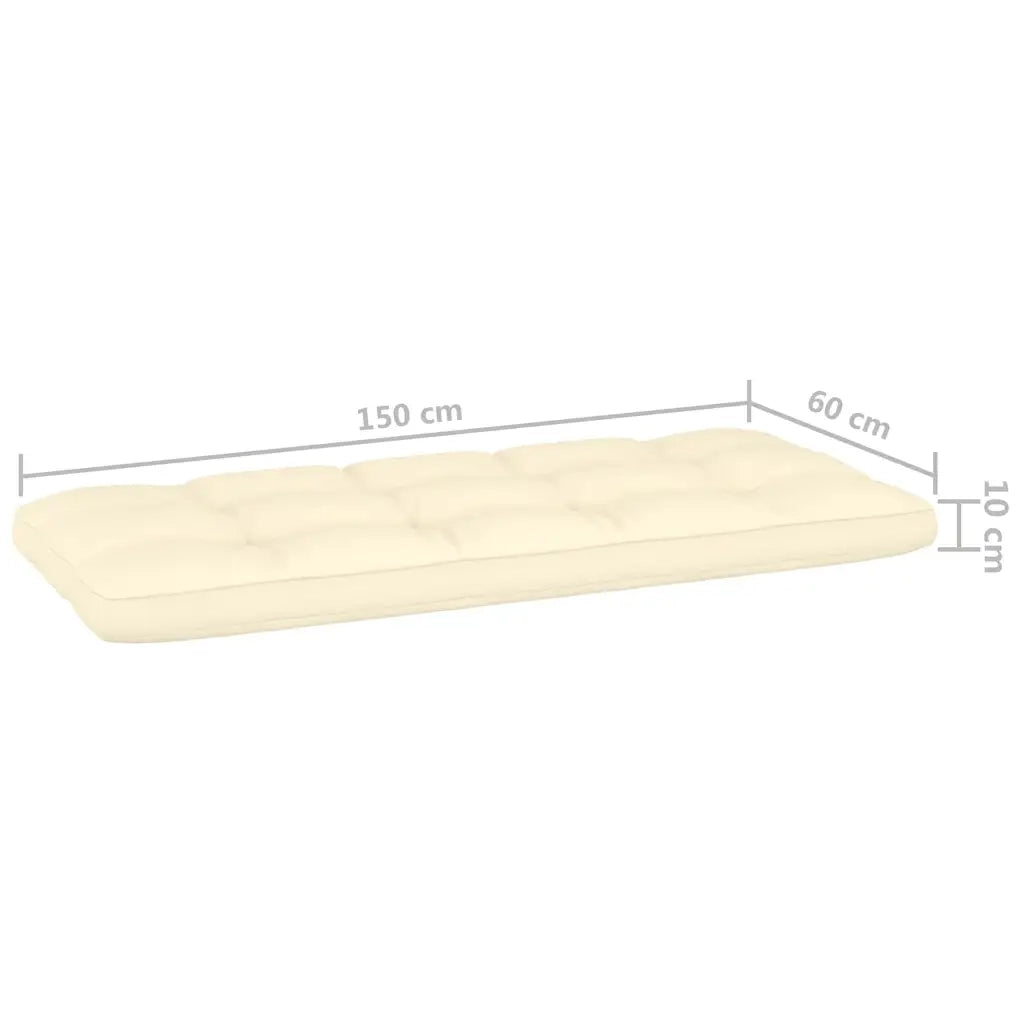 Set Divani da Giardino 2 pz con Cuscini Legno Pino Impregnato 3065779