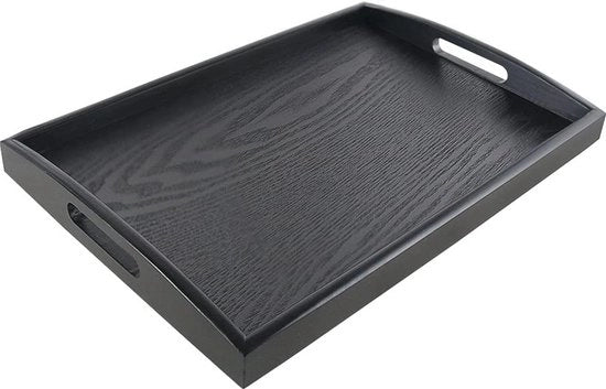 Dienblad in legno grande con manico antislip