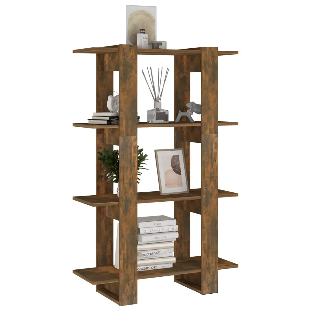 Libreria/Divisorio Rovere Fumo 80x30x123,5 cm 813575