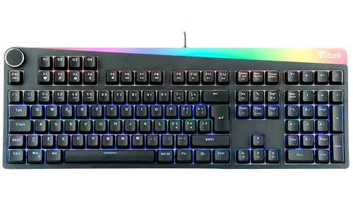itek X31 tastiera Gaming USB Italiano Nero