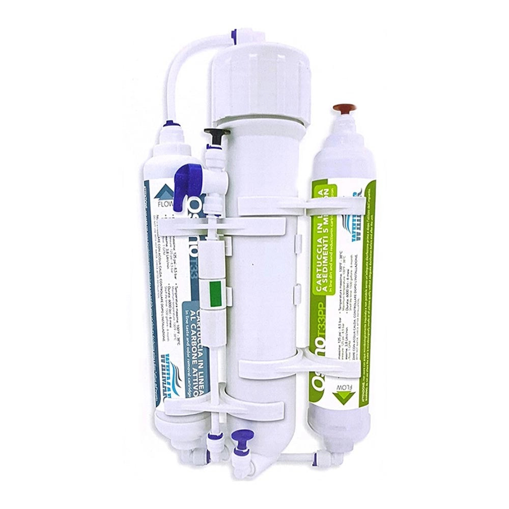 Whimar OsmoLine Plus 50GPD 190 L/g - Impianto osmosi in linea con membrana Pentair e lavaggio membrana