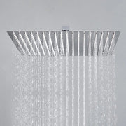 Doccia a pioggia da parete 40x40cm - Testa doccia integrata - Alta qualità acciaio inox 304