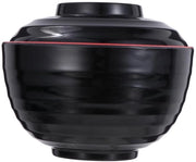 Scatola per Riso in Melamina - 2 Pezzi - Stile Giapponese - Con Coperchio - Multifunzionale - Adatto per Microonde e Lavastoviglie - Scatola per Riso