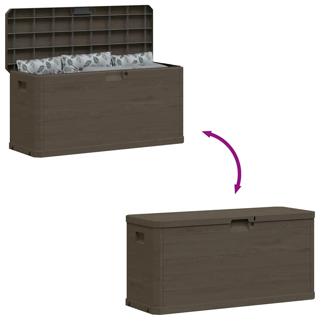 Baule da Giardino 280 L Marrone CFW2201834