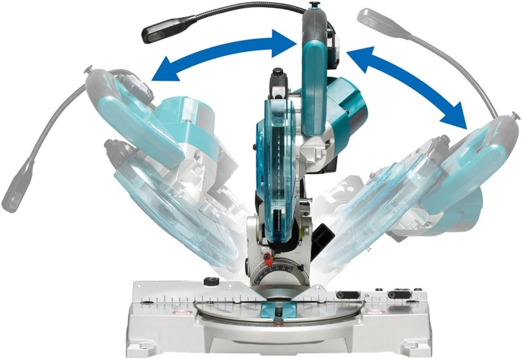 Makita TRONCATRICE BANCO 18V BL 165mm, Nero, 6.3kg