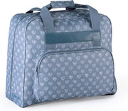 Portatile per macchina da cucire - Organizzatore in Blu/Bianco per Protezione e Trasporto