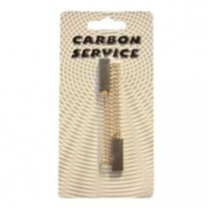 Blister da 2 carboncini 4,9 x 4,9 x 21/24 mm con molle per Utensili vari - UNIVERSALE