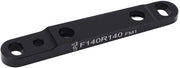 Adattatore di freno a disco per mountain bike - Ultraleggero e sostenibile - Ideale per biciclette da corsa - Per remmordine piatto - Per F140/160