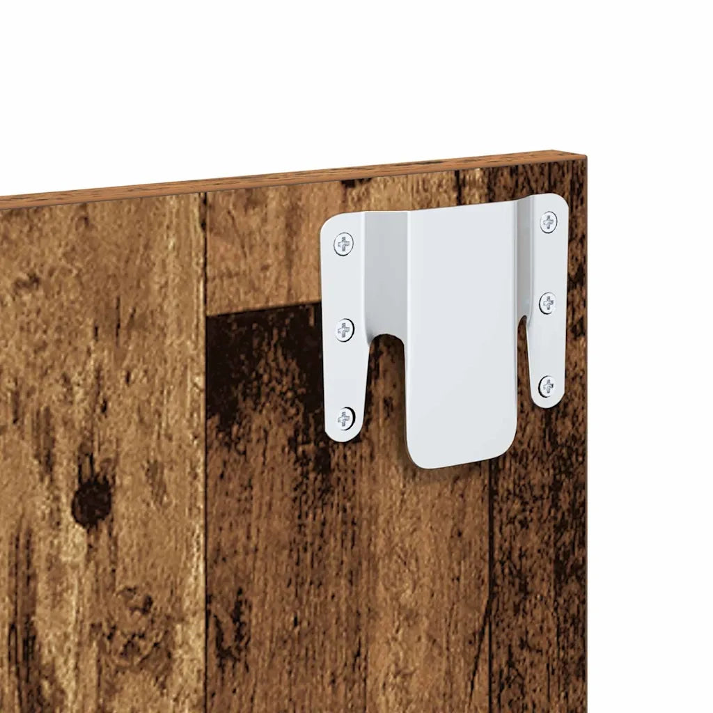 Testata con Comodino 3 pcs Legno vecchio Legno multistrato 3415740