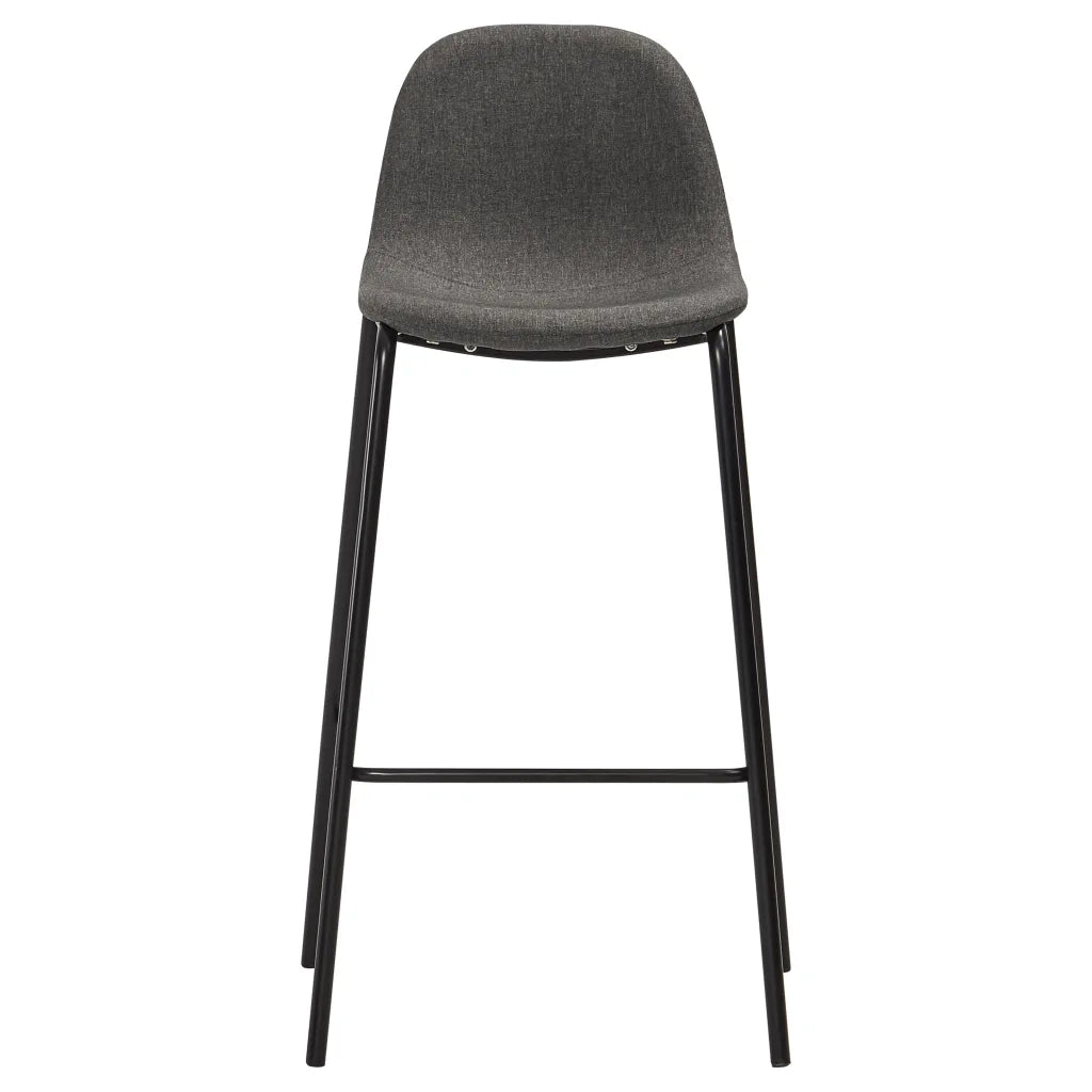 Set da Bar 5 pz in Tessuto Grigio Scuro 279956