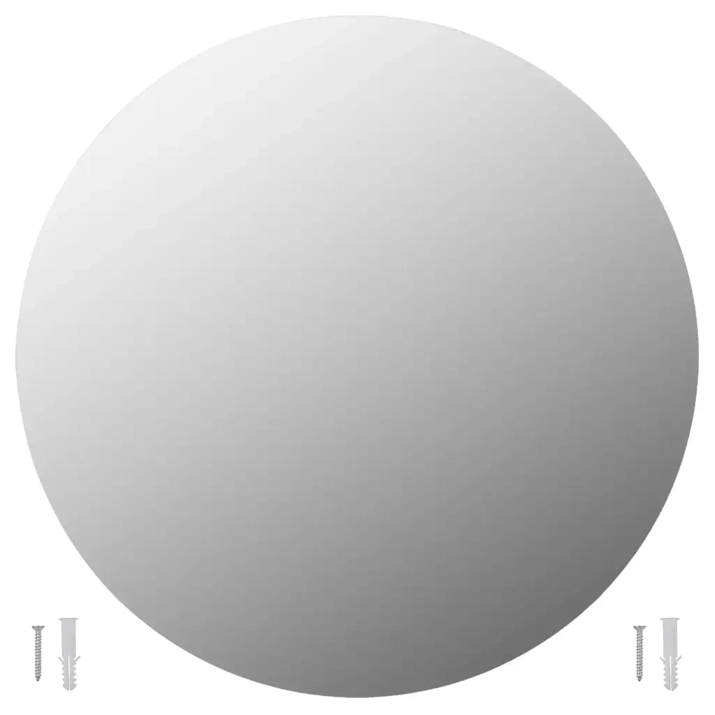 Specchio da Parete Rotondo con Luci LED in Vetro cod mxl 54325