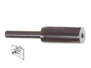 FRESA-LIMA CILINDRICA PER FERRO- - codolo mm.6 per trapano PG 420.00 - 5 blister PG
