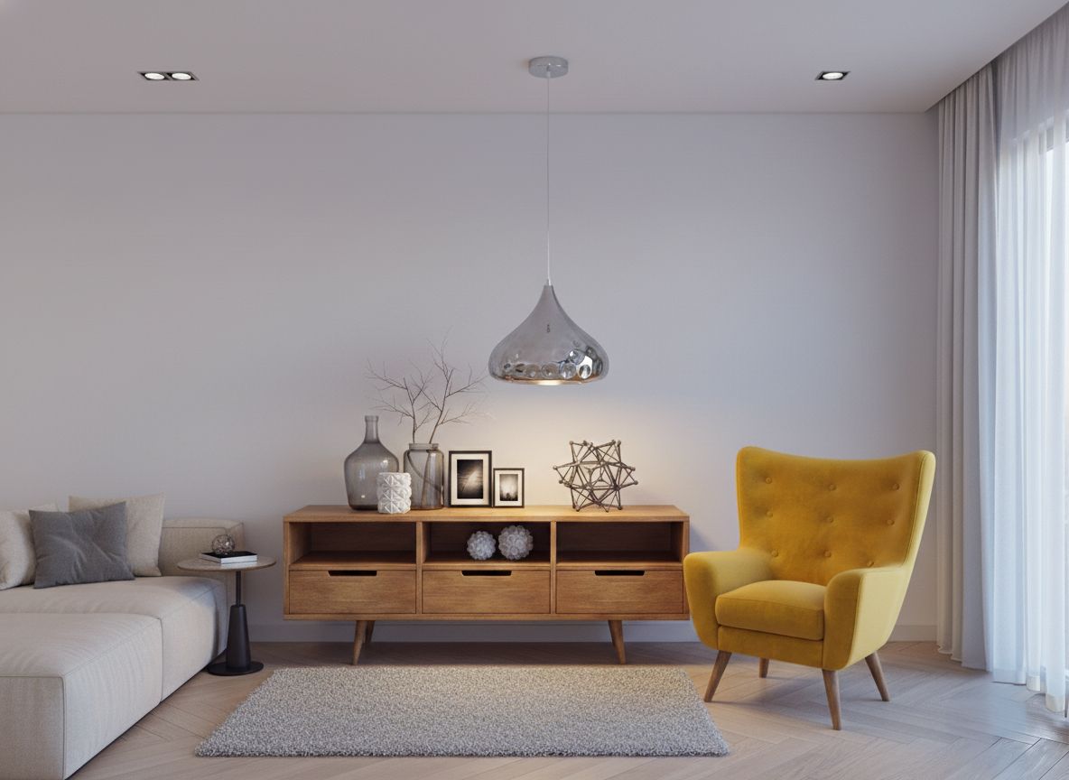 Lampada Da Soffitto Rispecchiata Silver APP272-1CP