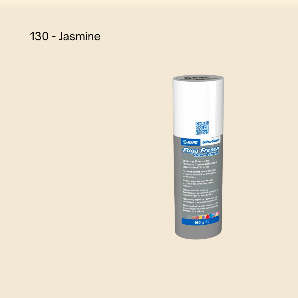 Rinnovo fughe sbiadite ripristinare pavimento ultracare fuga fresca 160 gr *** colore- jasmine - 130, confezione 1