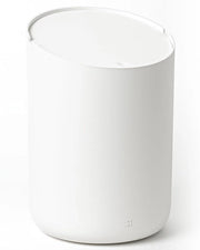 Piatto di Rifiuto Mini 'Tove' - 15L | Design Emmeletto Cosmetici Esclusivo - Piatto di Rifiuto per Bagno, Cucina e Ufficio | Bacinella Antiscivolo | Bianco