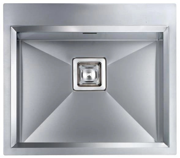 CM glamour mix 57 x 50 Lavello ad incasso Rettangolare Acciaio inossidabile