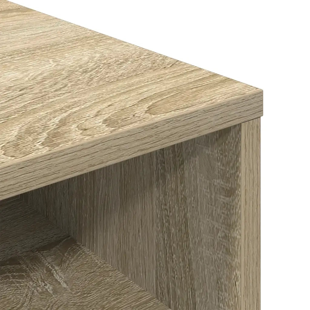 Libreria-Scaffale per Libri-Mobile di Stoccaggio Rovere Sonoma 34x31x80 cm in Legno Multistrato