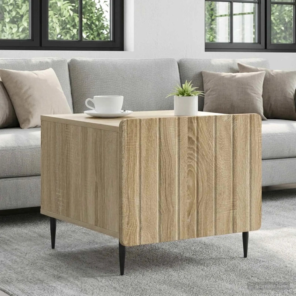 Tavolino da salotto con cassetto Rovere Sonoma 49 x 50 x 42 cm 894507