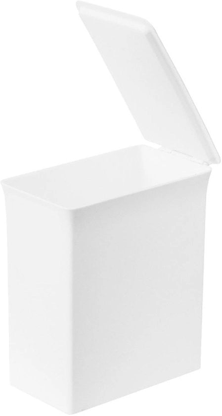 Scatola di polvere per lavatrice - Coperchio ermetico - Scatola di stoccaggio per detersivo - Formato compatto - Scatola sostituibile - Adatta per scatole di polvere per lavatrice - Materiale plastico