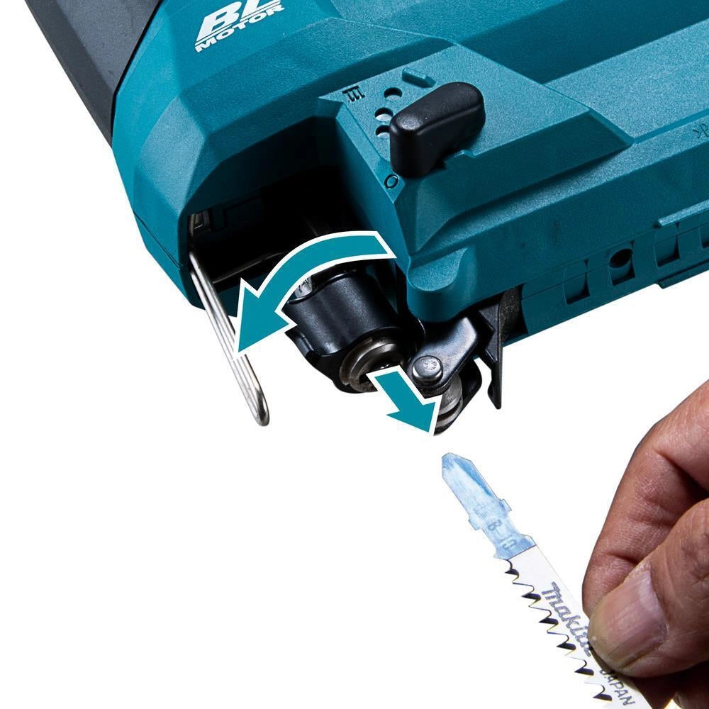 Makita DJV184ZJ Seghetto Alternativo a Batteria 18V Brushless 400W 5 Velocita' Valigetta Makpac