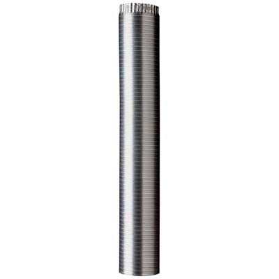 TUBO RULLATO ALLUMINIO NATURALE - MM 0,12 CM  8 MT 3- 6 pezzi