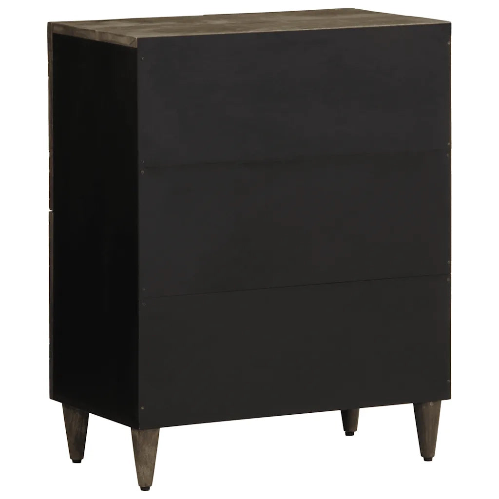 Credenza 60x33x75 cm in Legno Massello di Mango 4017818
