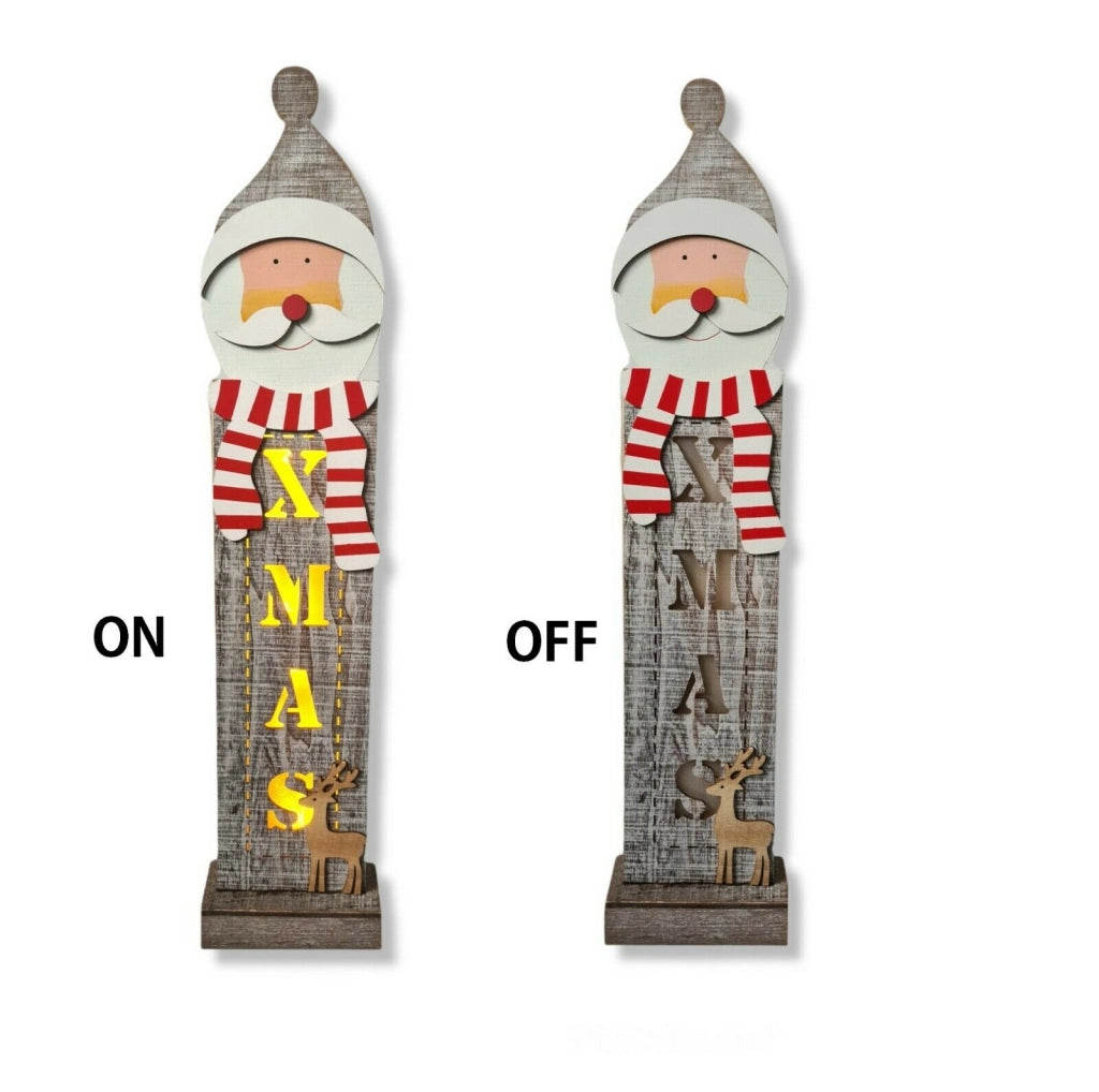 BABBO NATALE ARTICOLO NATALIZIO ADDOBBO NATALIZIO GADGET DI NATALE DECORAZIONE