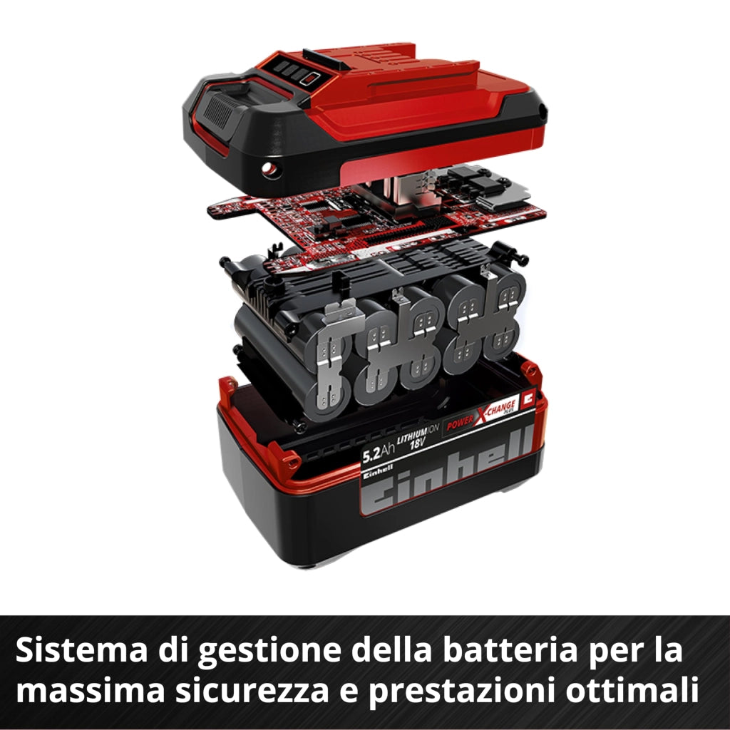 Batteria per Elettroutensili Einhell Pxc Plus 18V 5,2 ah