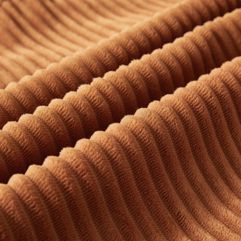 DIVANO LETTO Modulare in velluto Terracotta