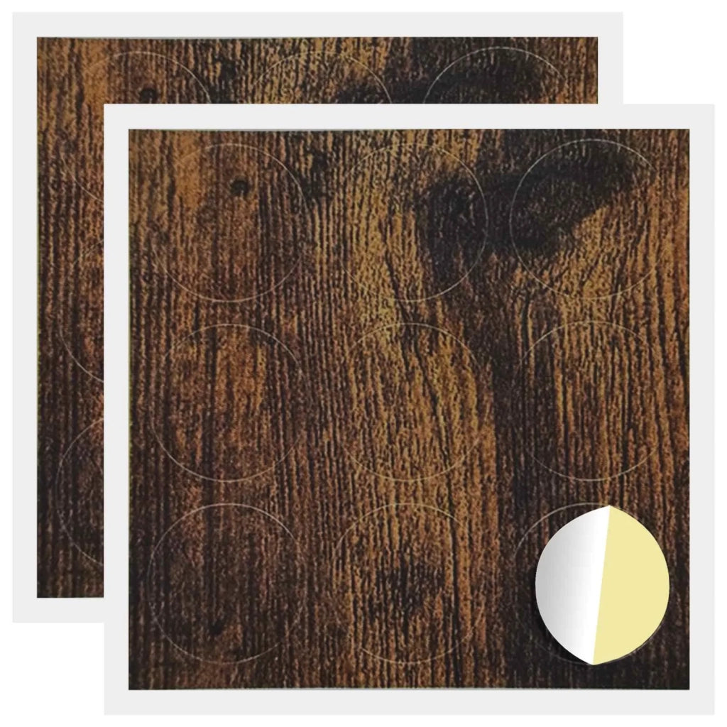 Copertura Vite Adesiva 2 pcs Rovere fumé Ø 20 x 0,5 mm 864643
