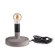 Lampada da tavolo in cemento nero? 170