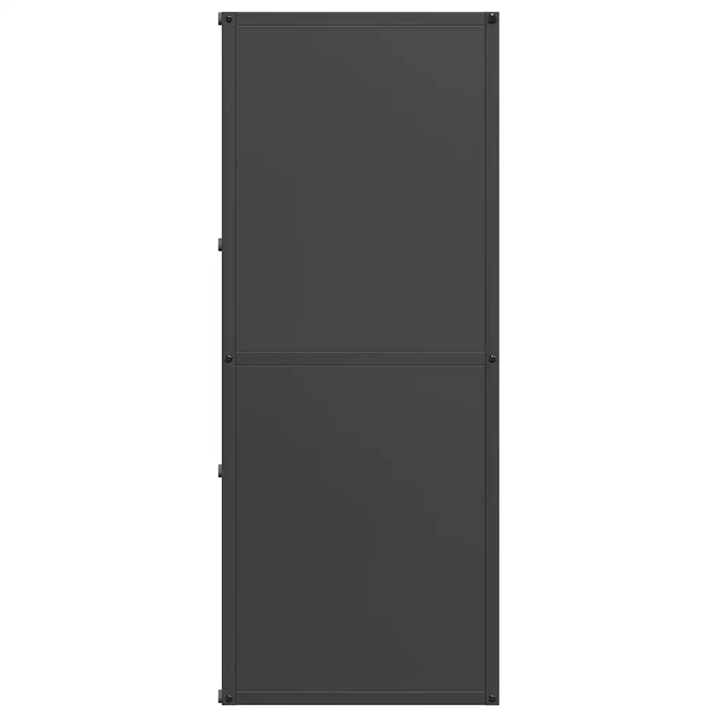 Rastrelliera per Legna da Ardere Nera 40x30x75 cm CFW1888417