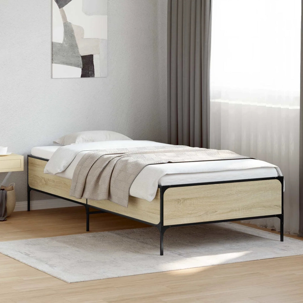 Struttura del letto Rovere Sonoma 80 x 200 cm 8009119