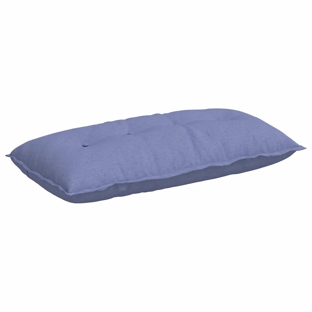 Cuscino per Schiena Blu jeans 100 x 19 x 50 cm Tessuto 42014758