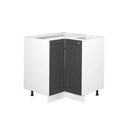 Vicco Mobile ad angolo cucina Antracite-oro 80.5 cm senza piano di lavoro