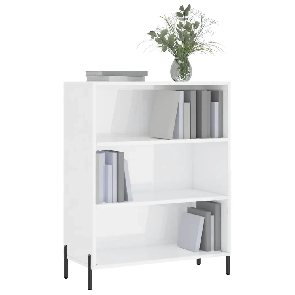 Scaffale Bianco 69,5x32,5x90 cm in Legno Multistratocod mxl 103592
