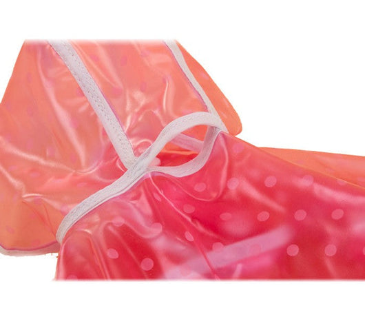 Impermeabile per cani e gatti Taglia S con cappuccio antipioggia Rosa