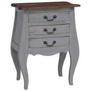 Comodino in Legno Massello di Recupero 48x35x64 cm cod mxl 30970