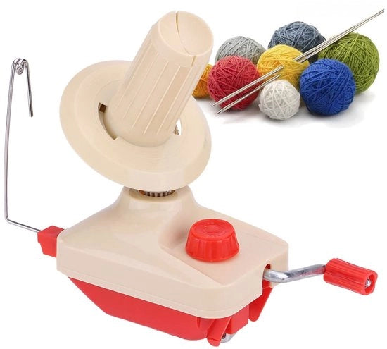 Winder per Mano per Filo - Silenzioso - Compatta - Resistente - Facile da Avvitare - Adatto all'Uso Domestico