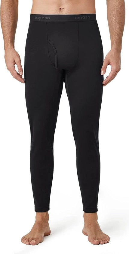 Pantaloni da uomo lunghi a manica corta termici con imbottitura a soffietto per attività invernali