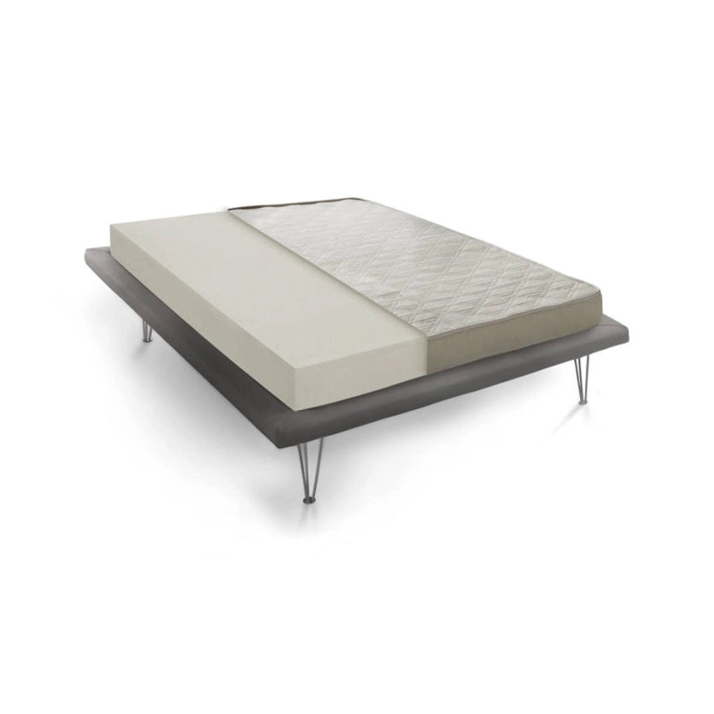 Materasso piazza e mezza Any, Materasso in Waterfoam, 100% Made in Italy, Antiacaro e Anallergico, cm 120x190 h14