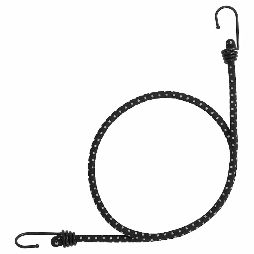 Corde Elastiche con Strisce Riflettenti e Ganci 25 pz 100 cm CFW5216743
