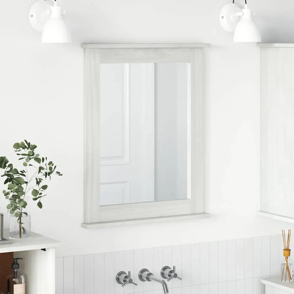 Specchio Rettangolare VIGO Bianco Antico 55,5 x 5 x 70 cm 4019126
