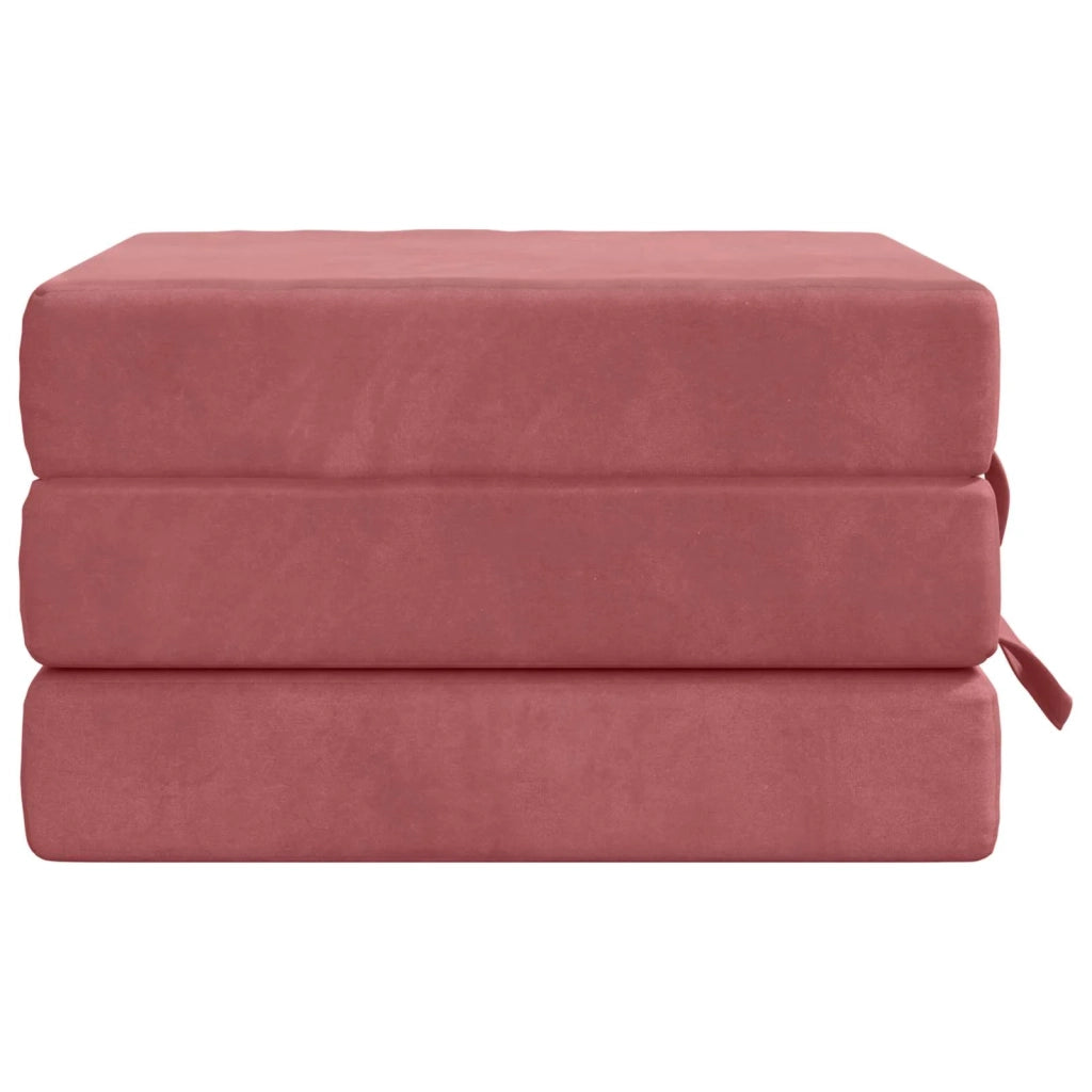 Divano Letto Pieghevole 75 x 67 x 45 cm Rosa