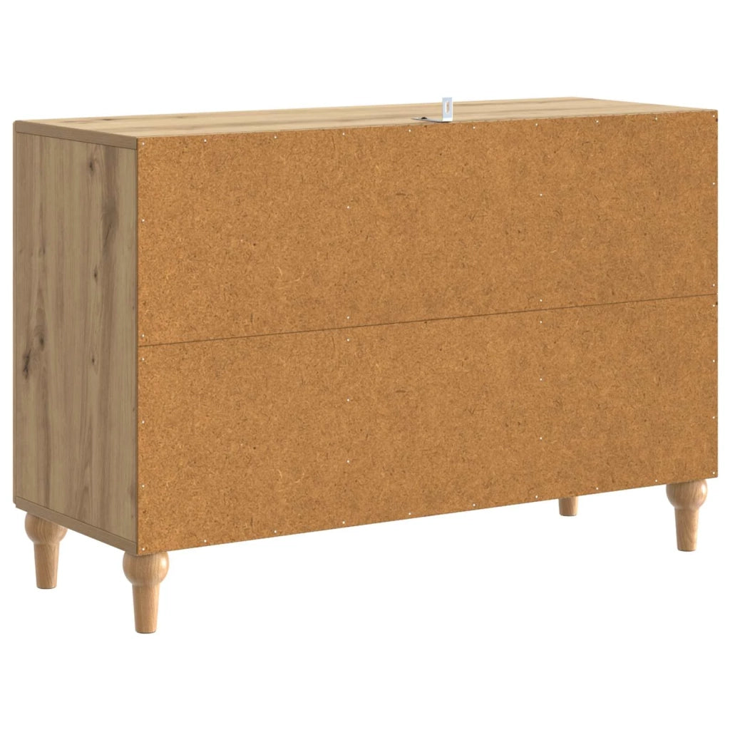 Mobile TV con cassetto Rovere Artigianale 89 x 34,5 x 60 cm