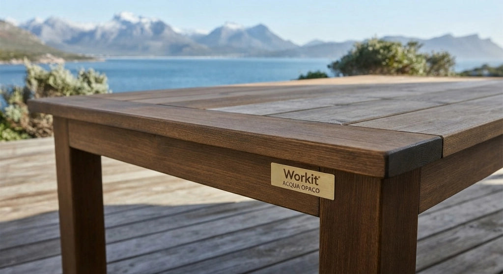 Flatting Acqua Workit Opaco 750 ml Protettivo Trasparente per Legno ad Alte Prestazioni